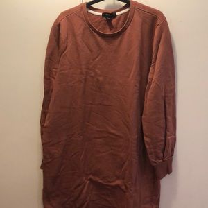 FOREVER 21 balloon sleeve sweater dress